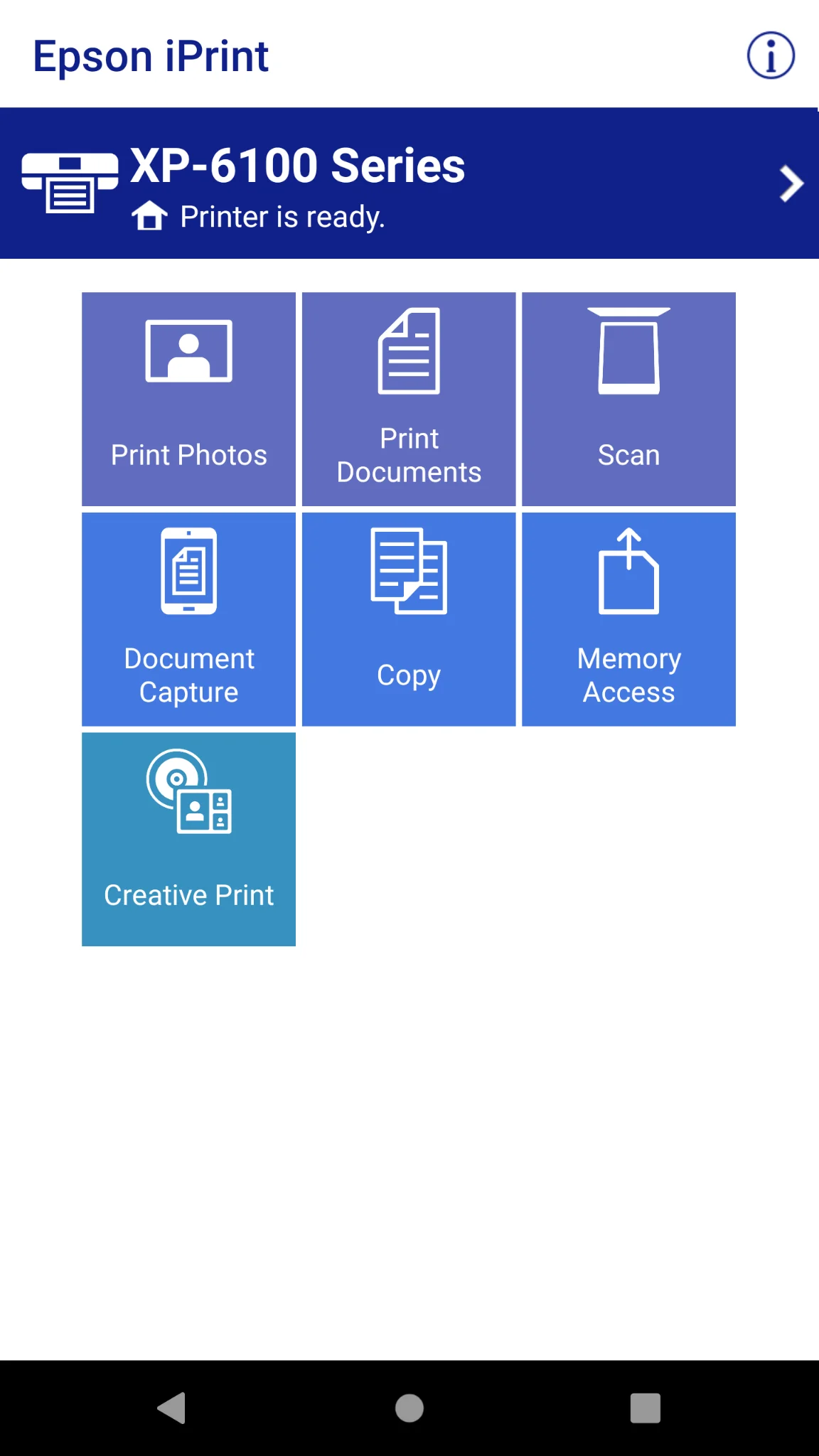 Epson iPrint скриншот 1