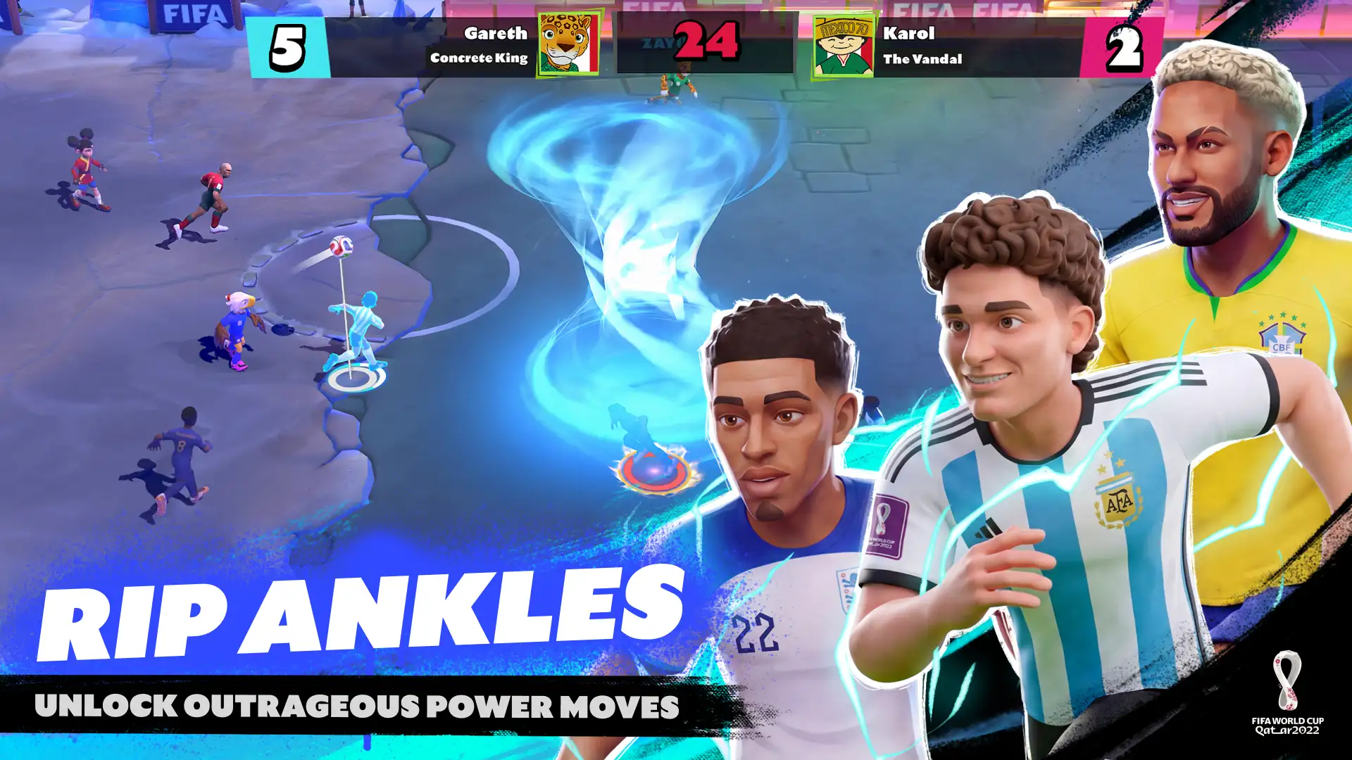 لقطة شاشة 3 لـ FIFA Heroes: Football Action