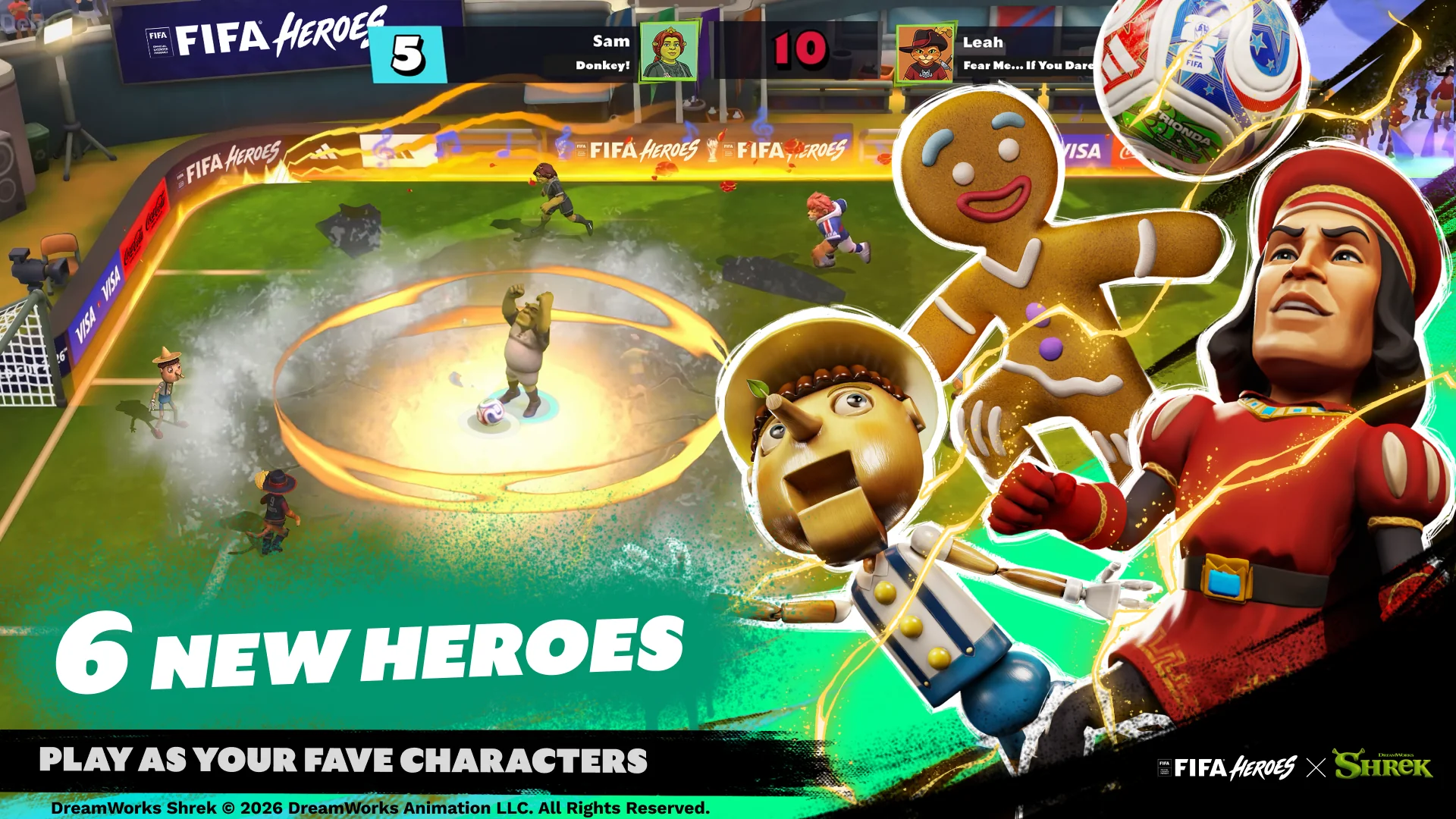 لقطة شاشة 7 لـ FIFA Heroes: Football Action