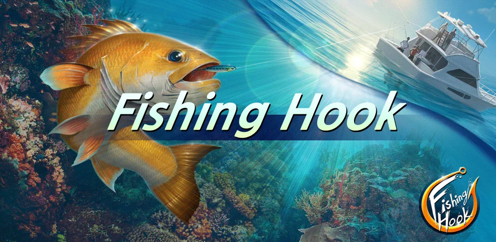Fishing Hook لعبة غلاف فني للأندرويد