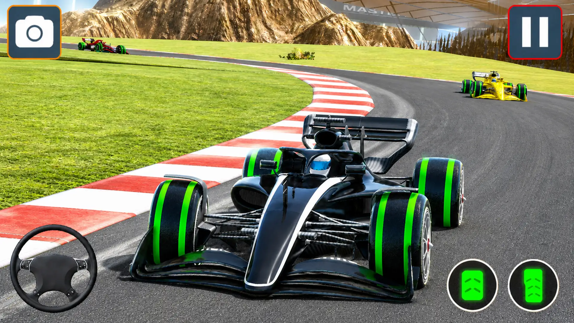 Capture d\'écran 1 de Formula Car Racing Mgs