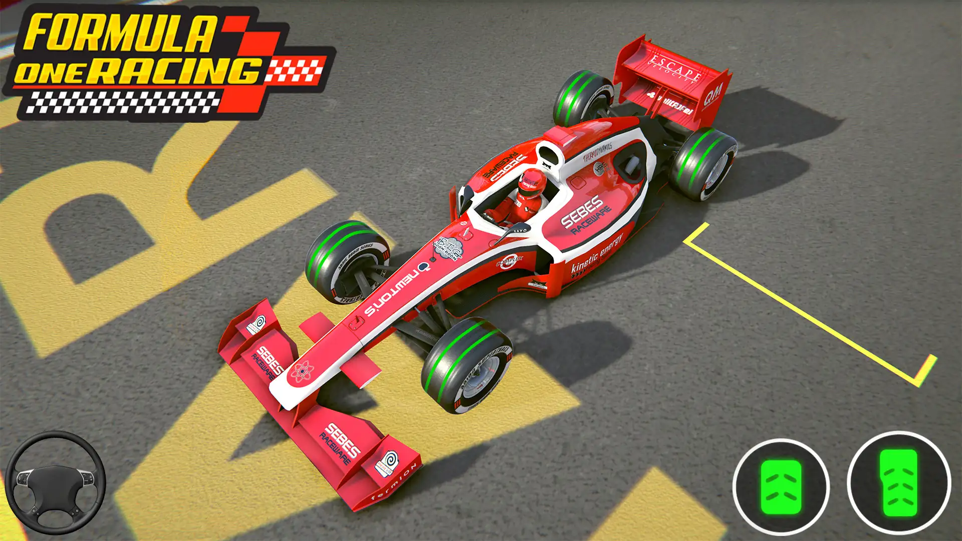 Capture d\'écran 2 de Formula Car Racing Mgs