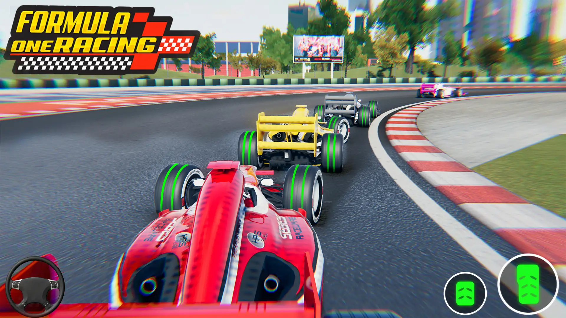 Capture d\'écran 3 de Formula Car Racing Mgs