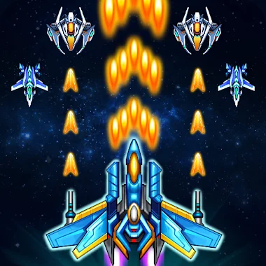 Galaxy sky shooting أيقونة