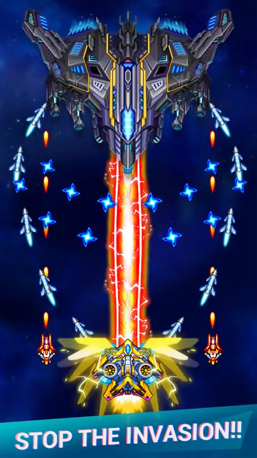 لقطة شاشة 2 لـ Galaxy sky shooting