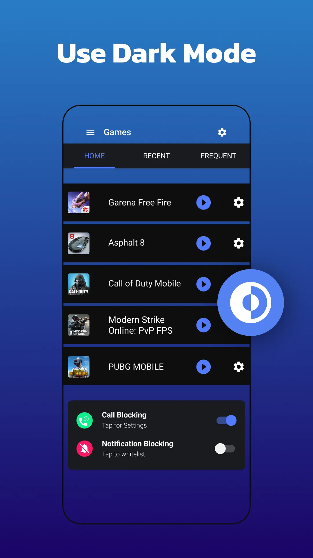 Gaming Mode - Game Booster PRO स्क्रीनशॉट 8