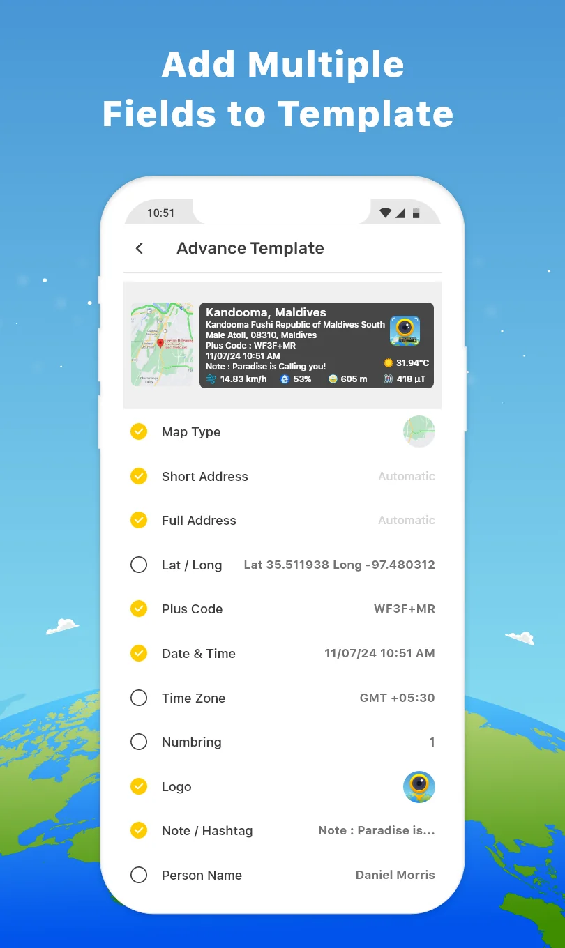 GPS Map Camera (GPS 地图 相机) 截图 3