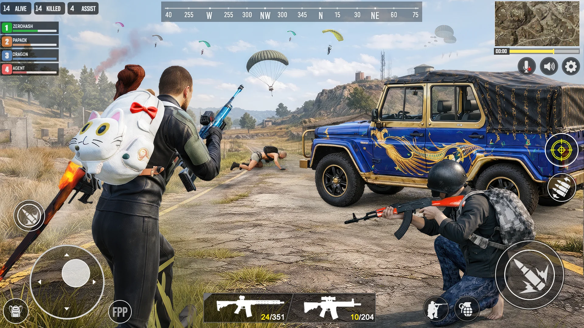 لقطة شاشة 2 لـ Gun Games FPS Shooting Offline