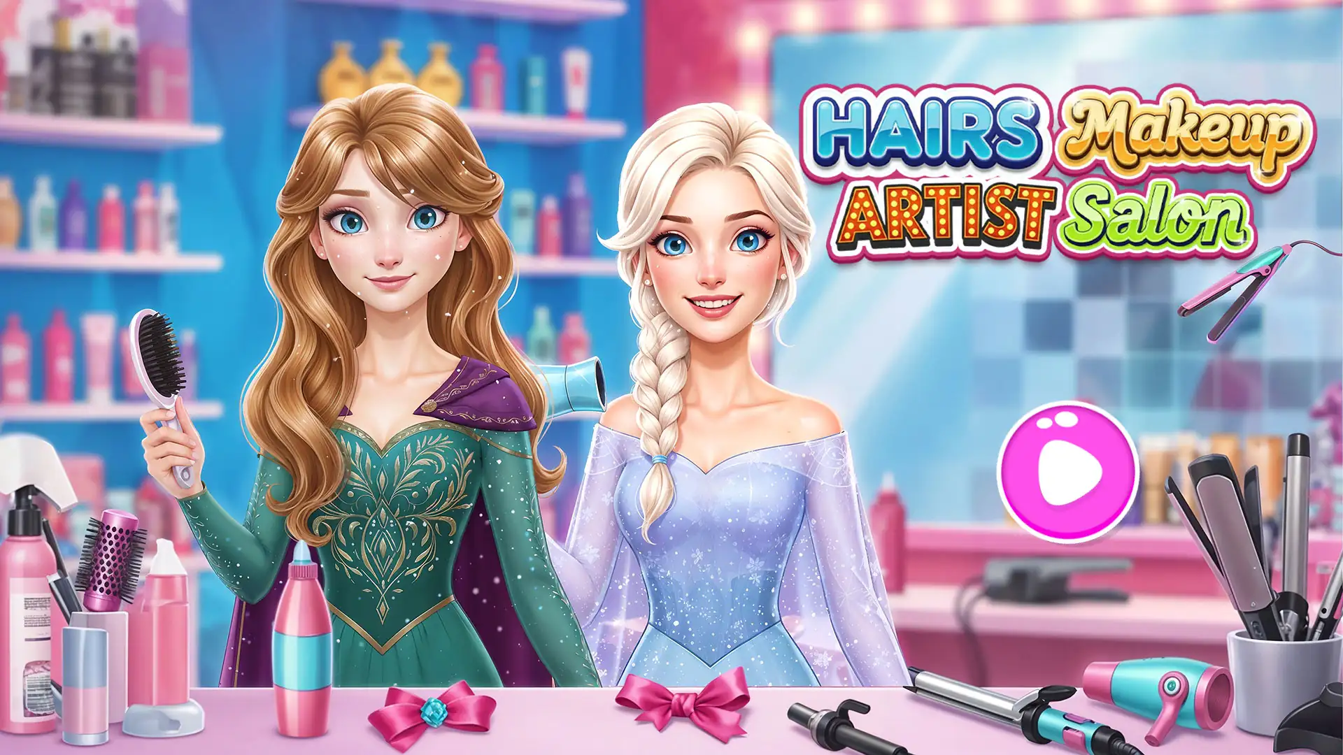 Captura de pantalla 1 de Hairs Makeup Artist Salon