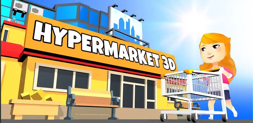 Hypermarket 3D: Store Cashier لعبة غلاف فني للأندرويد