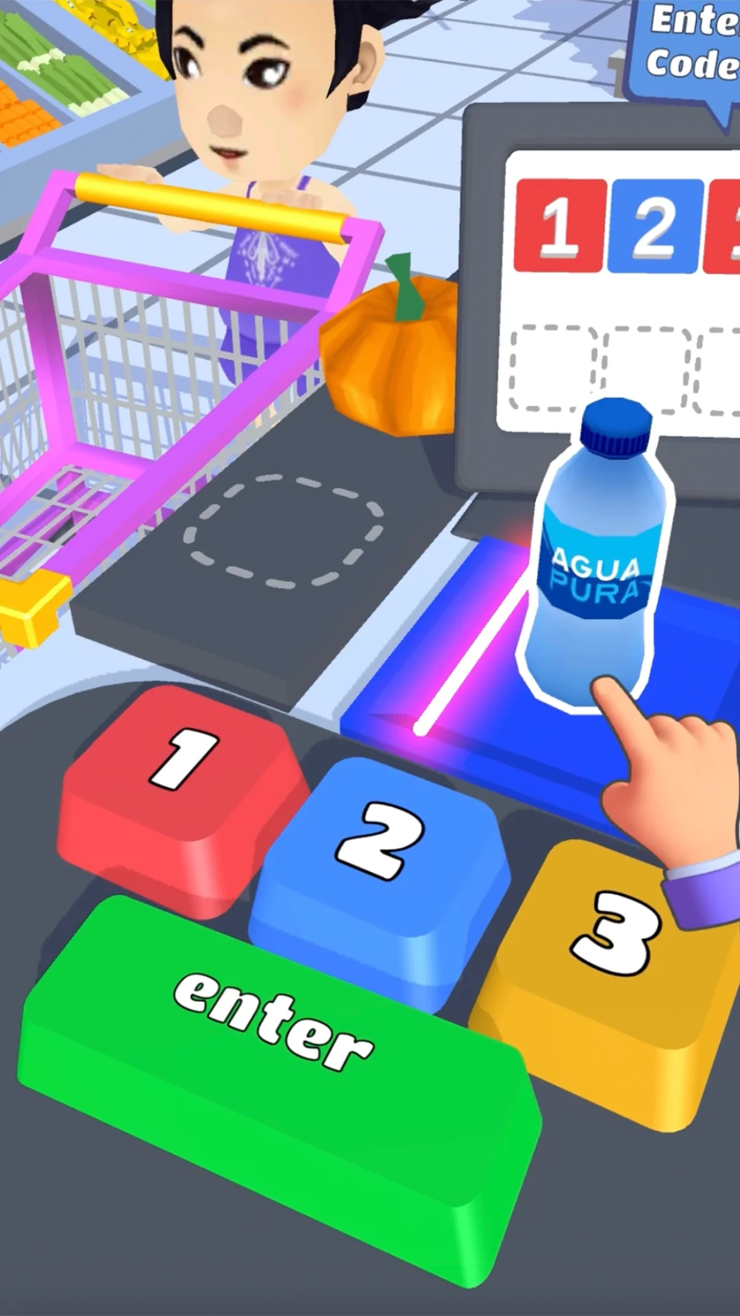 لقطة شاشة 4 لـ Hypermarket 3D: Store Cashier