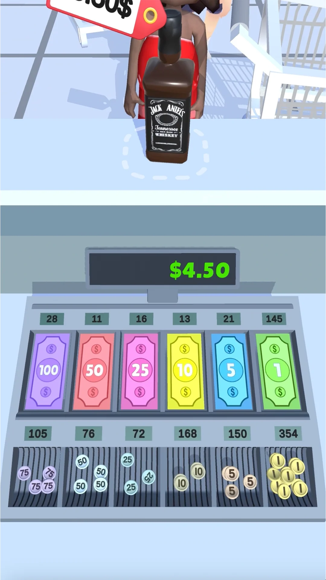 لقطة شاشة 5 لـ Hypermarket 3D: Store Cashier