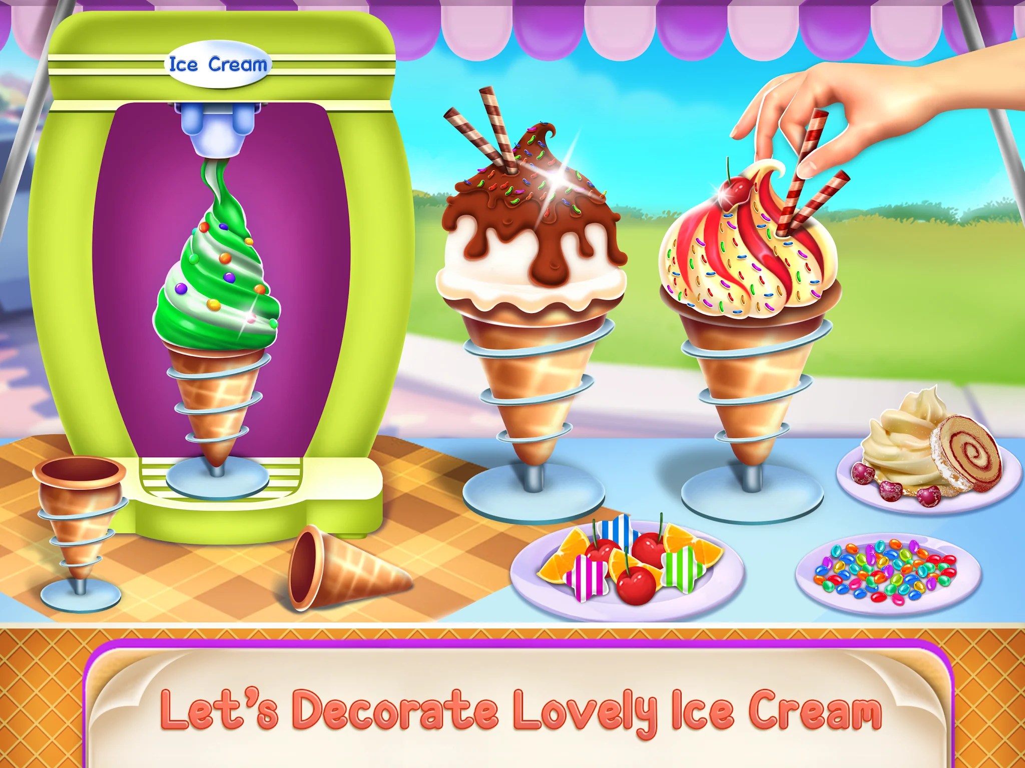 Capture d\'écran 2 de Icecream Cone Cupcake Baking