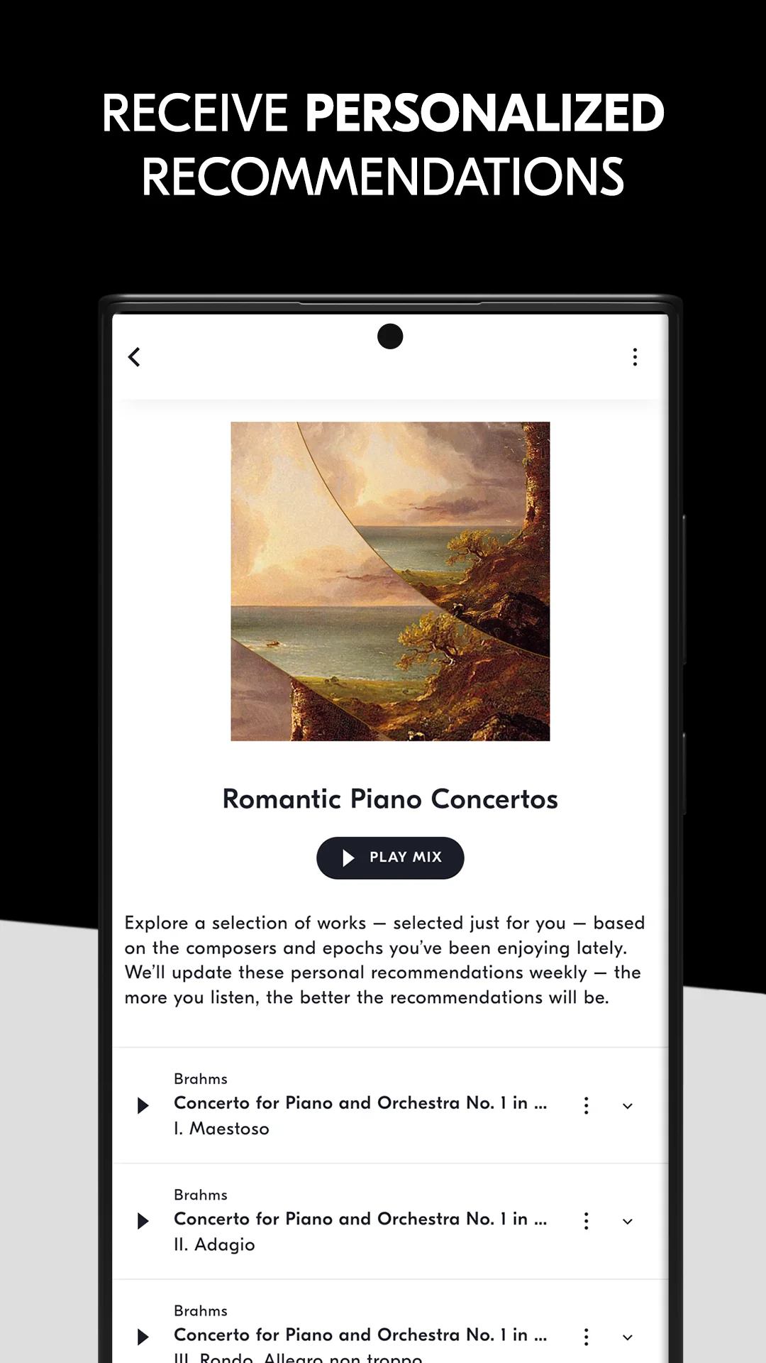 Captura de tela de IDAGIO Stream Classical Music 6