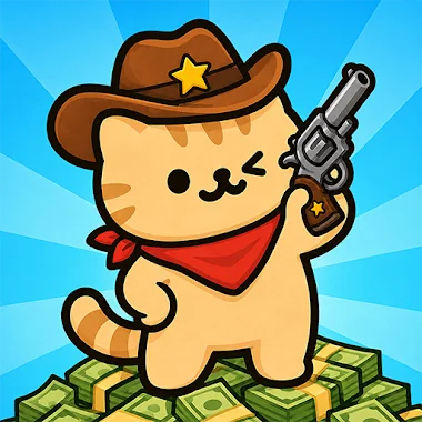 Idle Cat Gunner: Shooter RPG Иконка