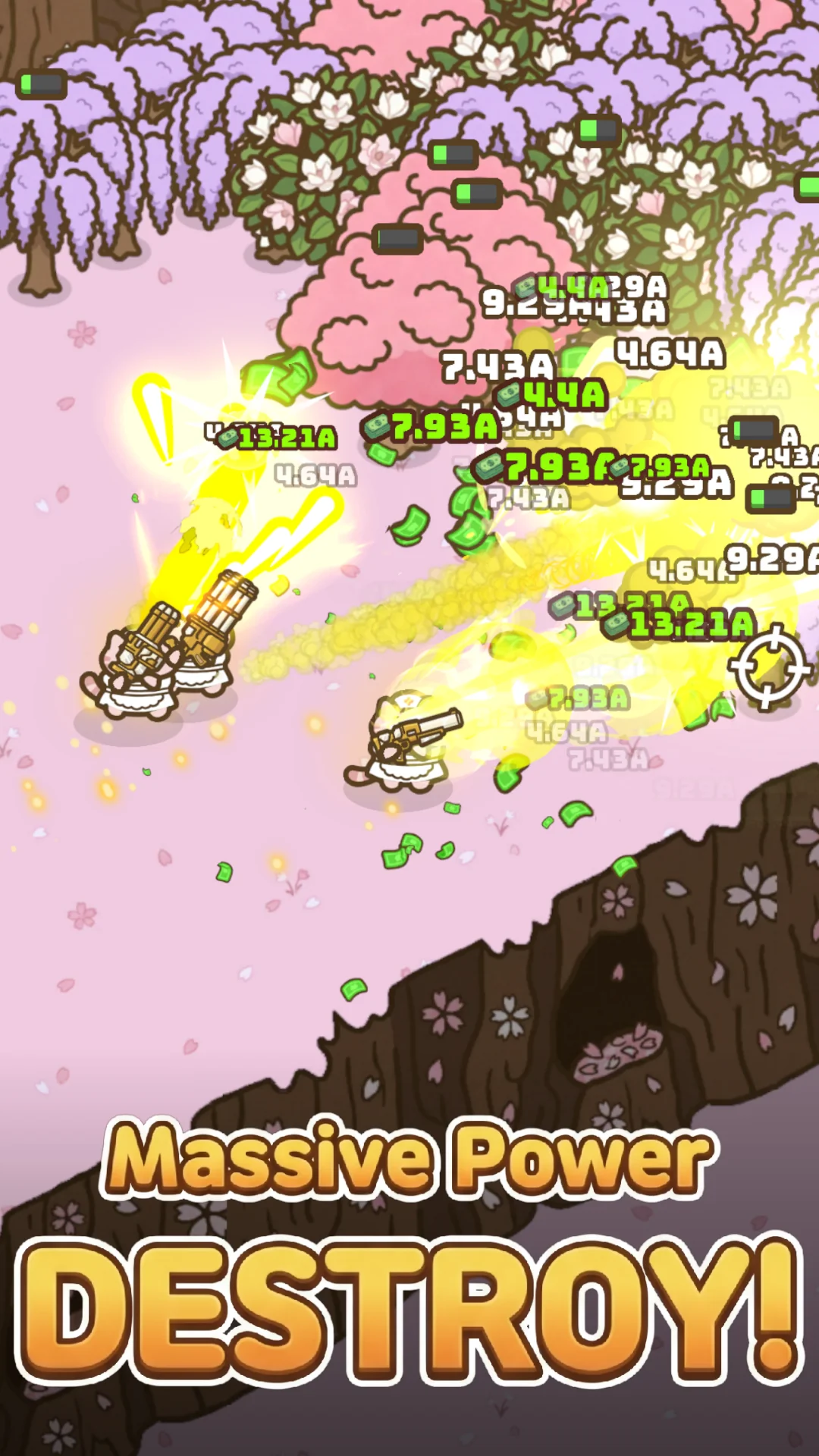 Idle Cat Gunner: Shooter RPG скриншот 3