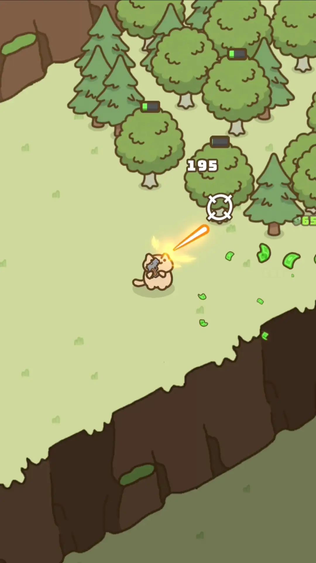 Idle Cat Gunner: Shooter RPG скриншот 4