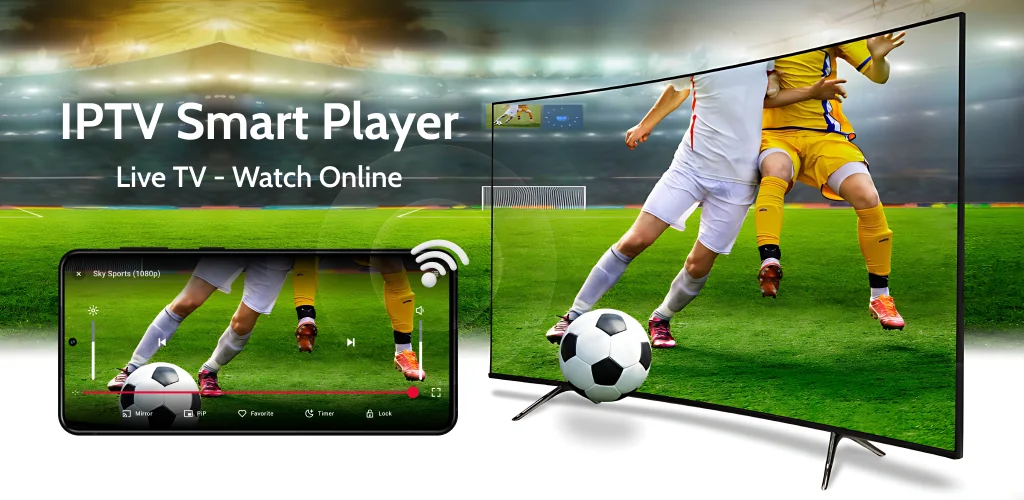 IPTV Player - Smart Live TV приложение обложка для Android