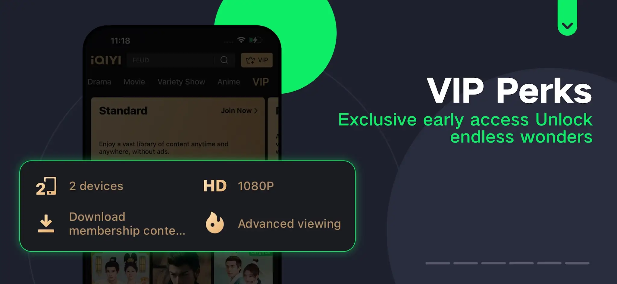 لقطة شاشة 5 لـ IQIYI : دراما، أنيمي، برامج