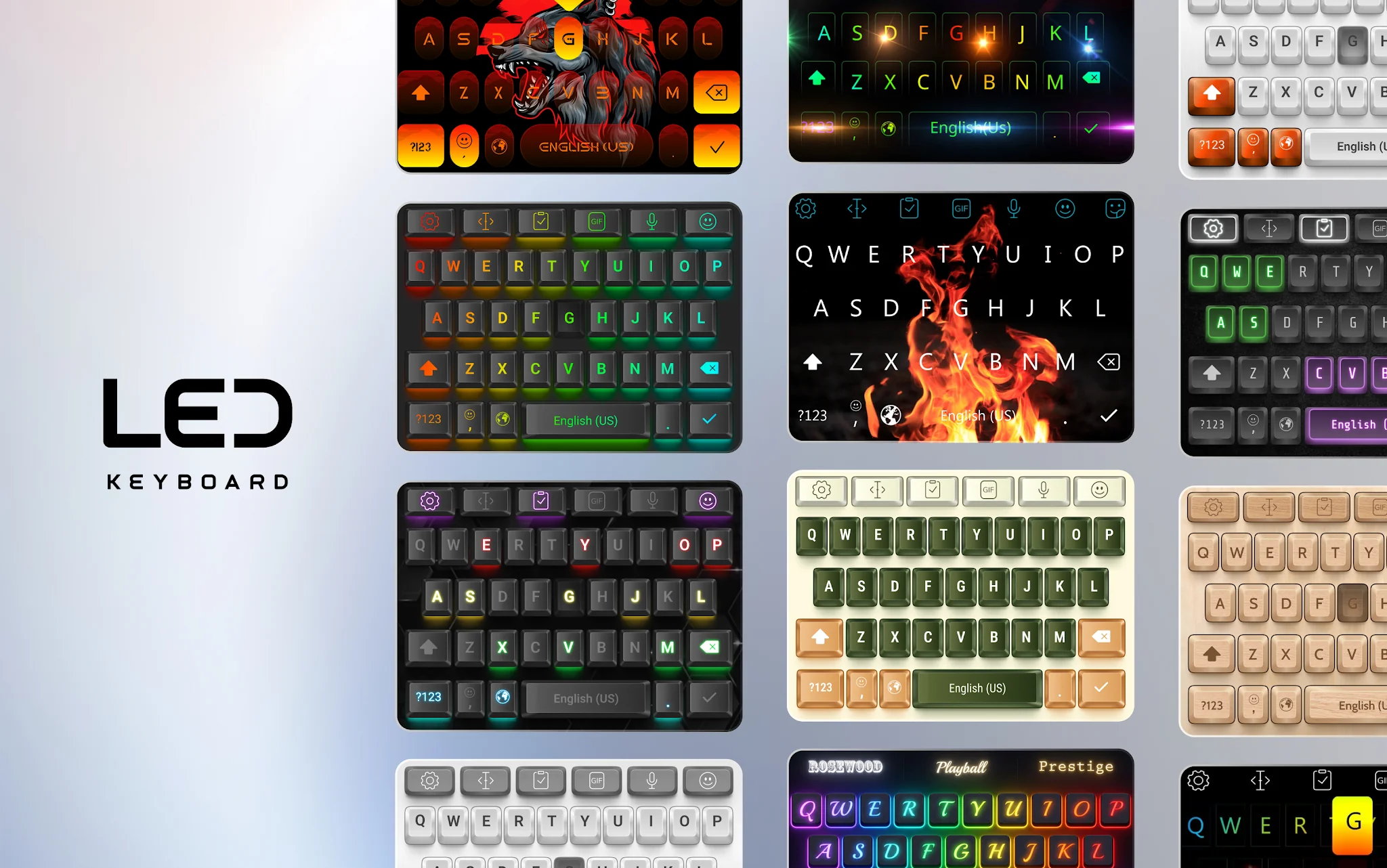 LED Keyboard: RGB Lighting screenshot 2