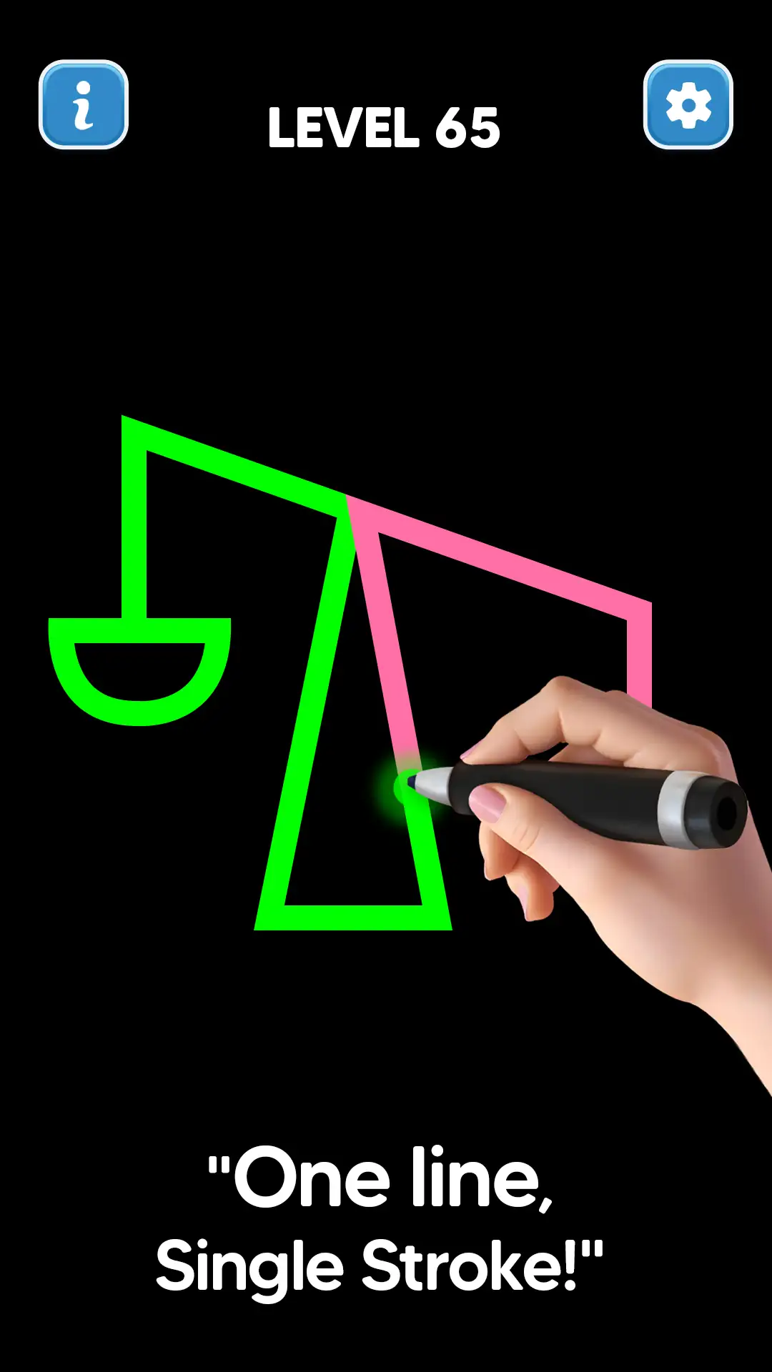 Captura de pantalla 4 de Line Drawing: No Lift Puzzle
