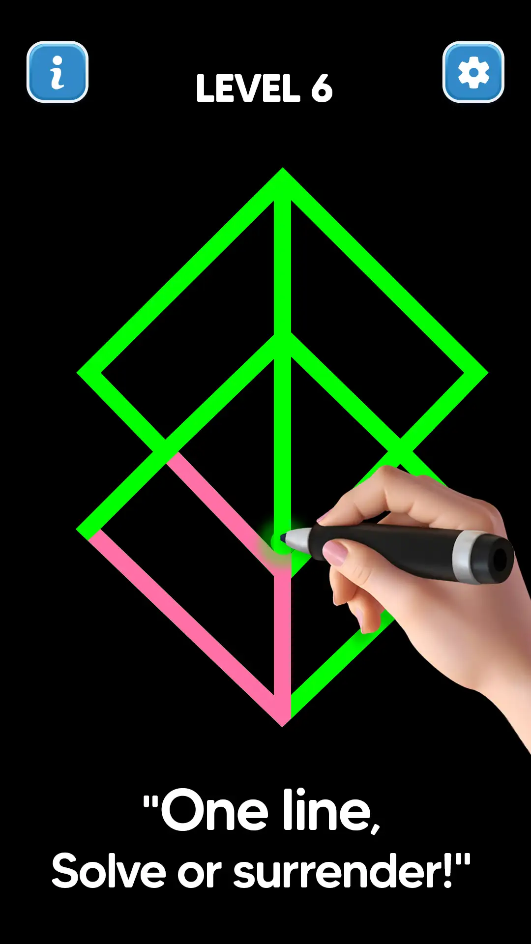 Captura de pantalla 5 de Line Drawing: No Lift Puzzle