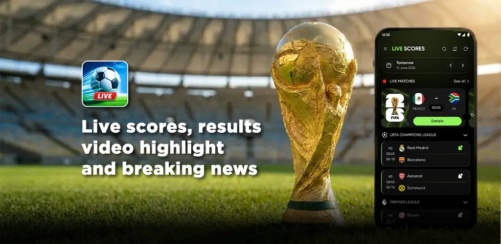 Live Scores: Football Match application cover art for Android