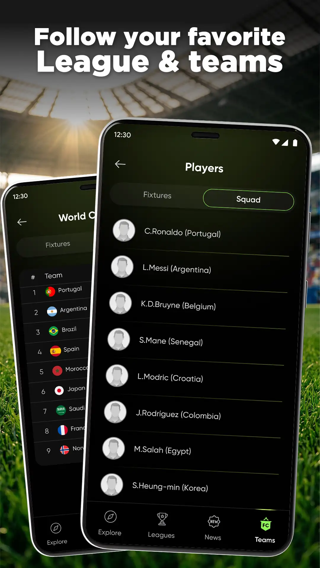 Capture d\'écran 5 de Live Scores: Football Match