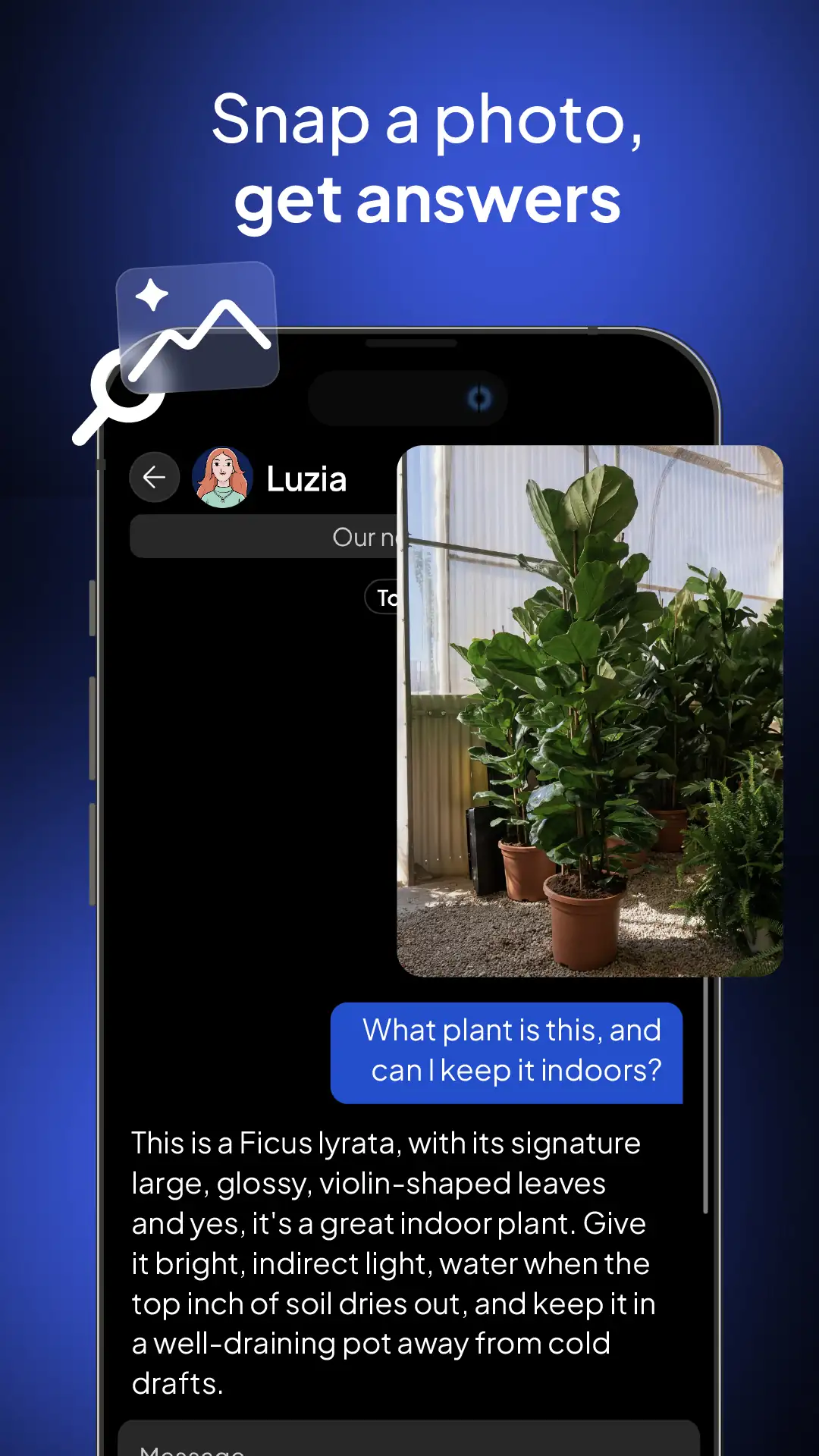 لقطة شاشة 5 لـ Luzia: AI Assistant & Chat 
