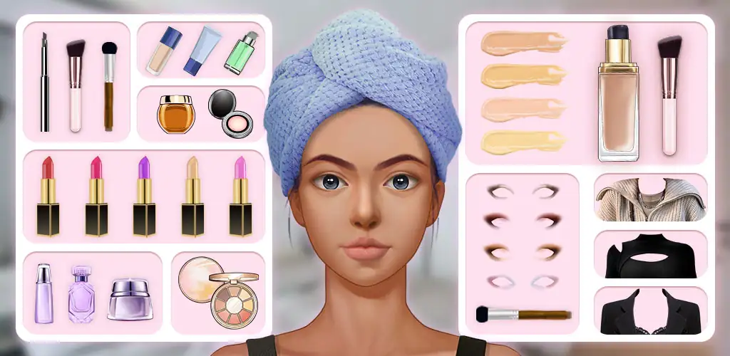 Makeup Stylist: Makeup Game игра обложка для Android