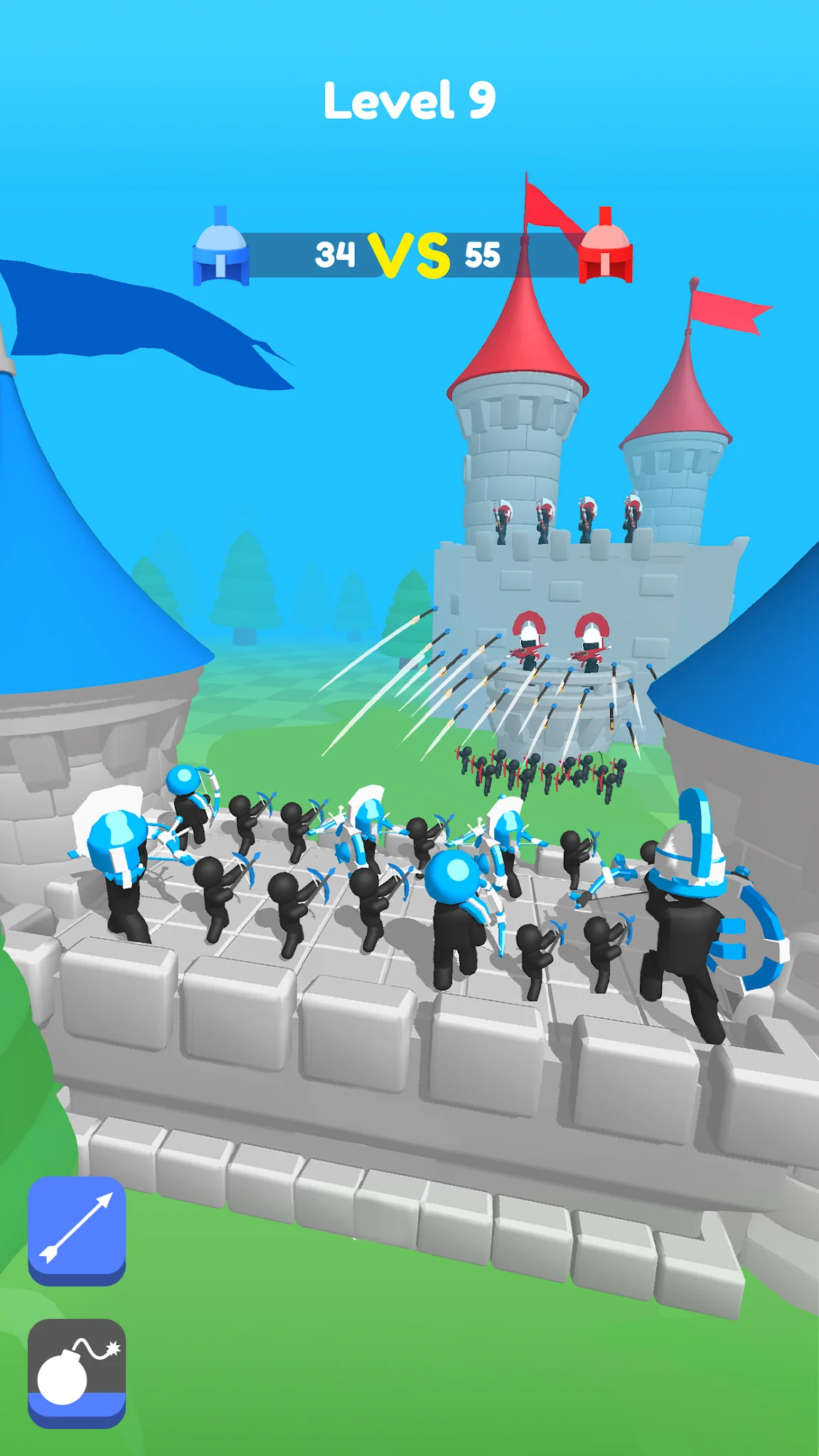 Merge Archers: лучники мердж скриншот 1
