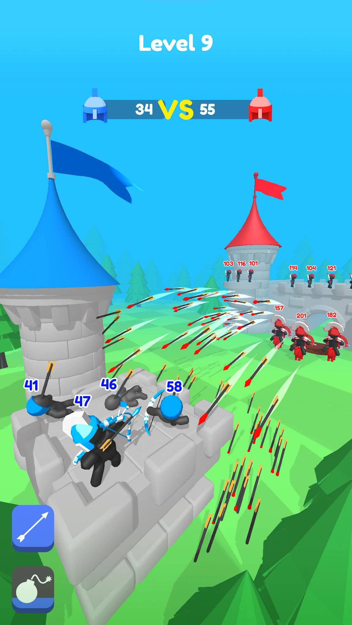 Merge Archers: лучники мердж скриншот 3