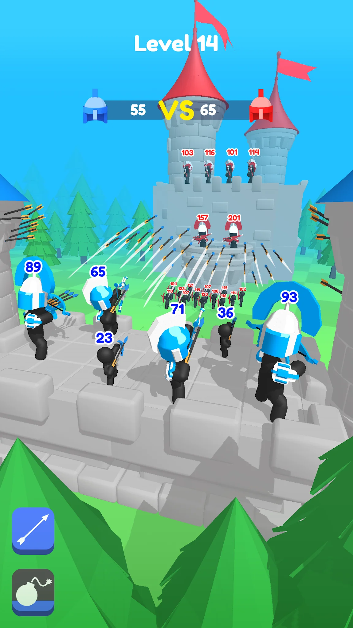 Merge Archers: лучники мердж скриншот 6