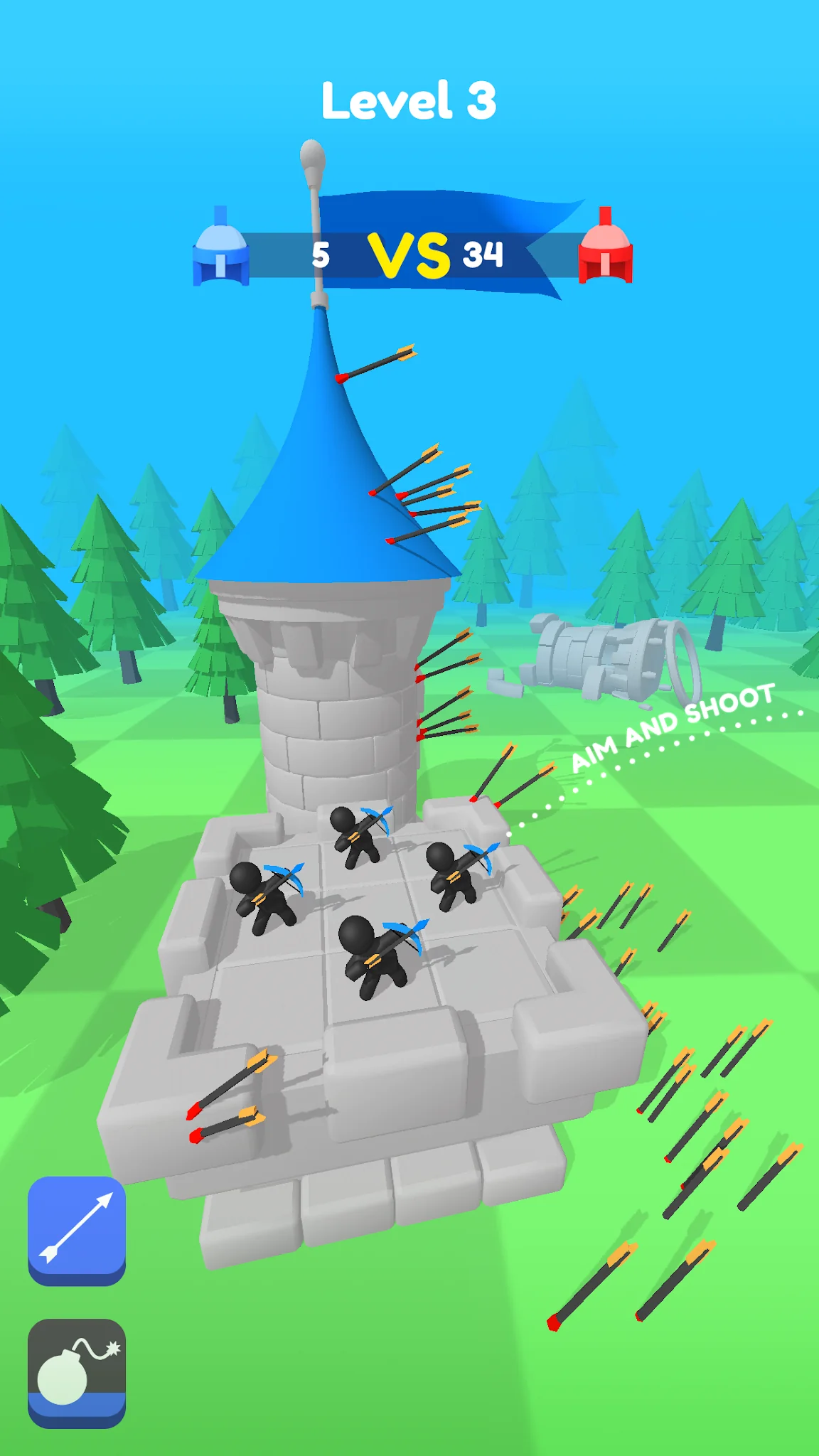 Merge Archers: лучники мердж скриншот 7