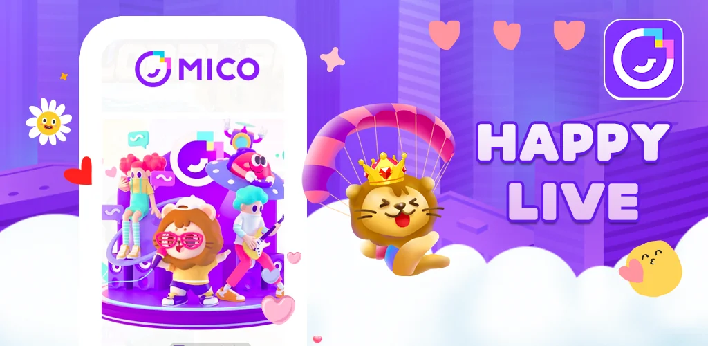 MICO: Live Streaming приложение обложка для Android