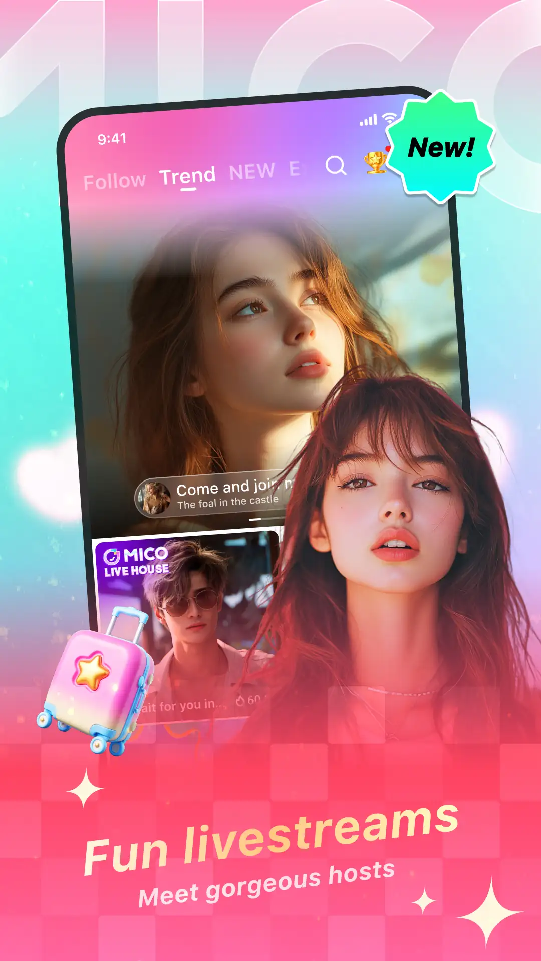 MICO: Live Streaming скриншот 1