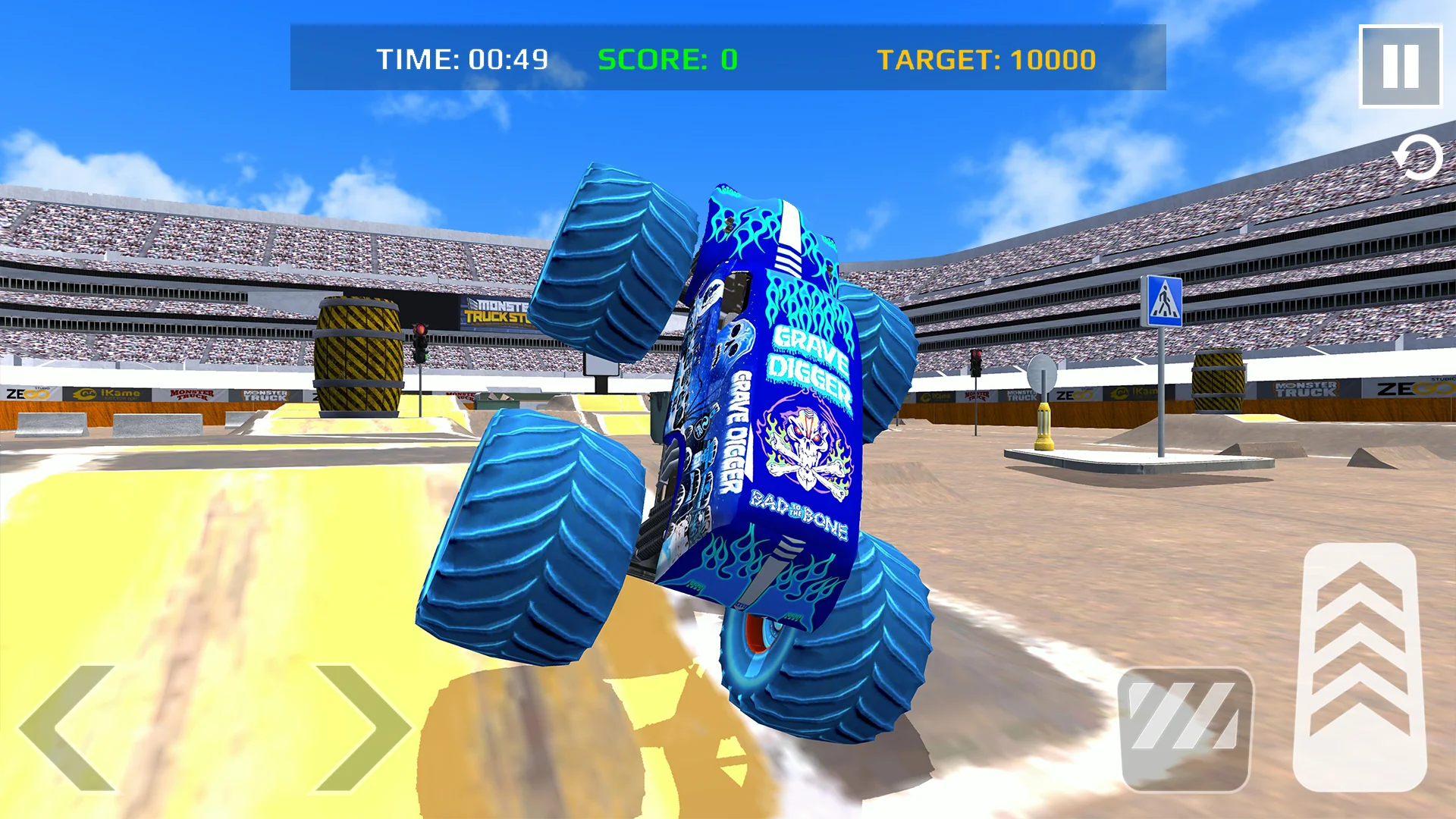 Monster Truck Stunt Racing скриншот 3