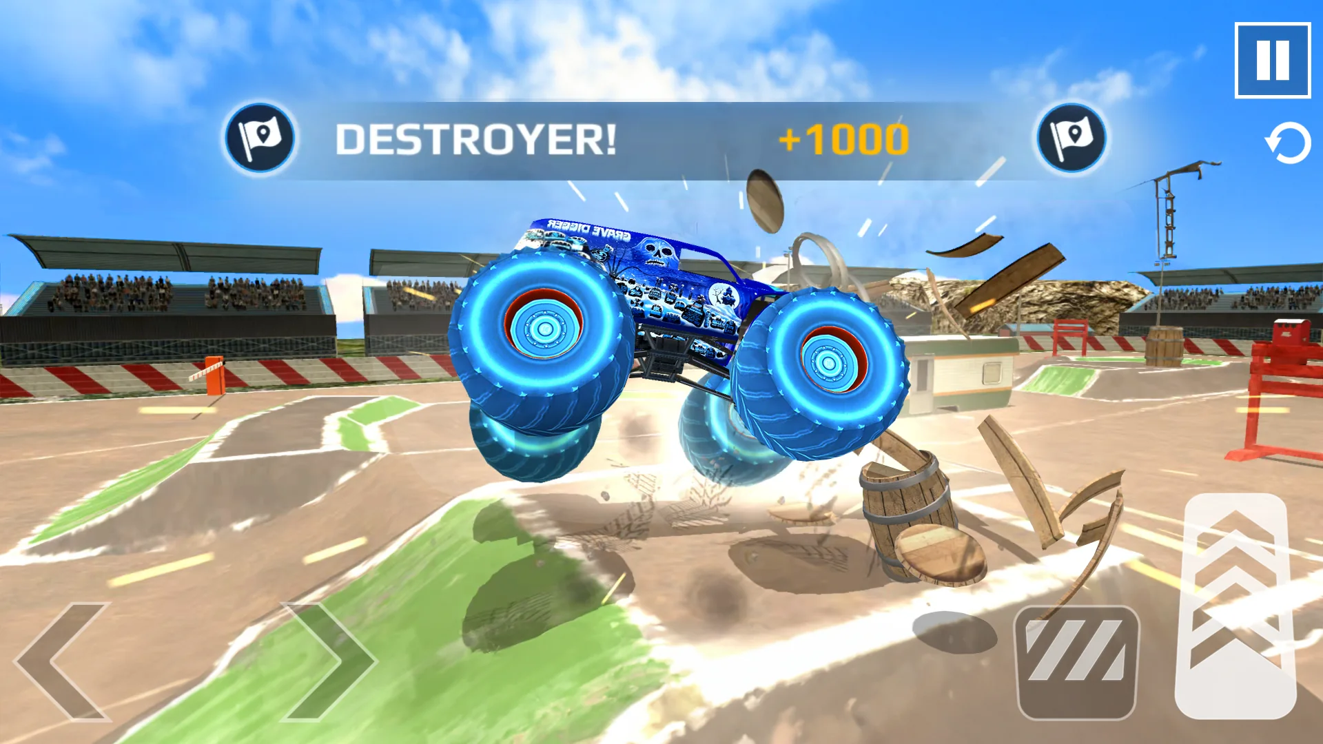 Monster Truck Stunt Racing скриншот 4