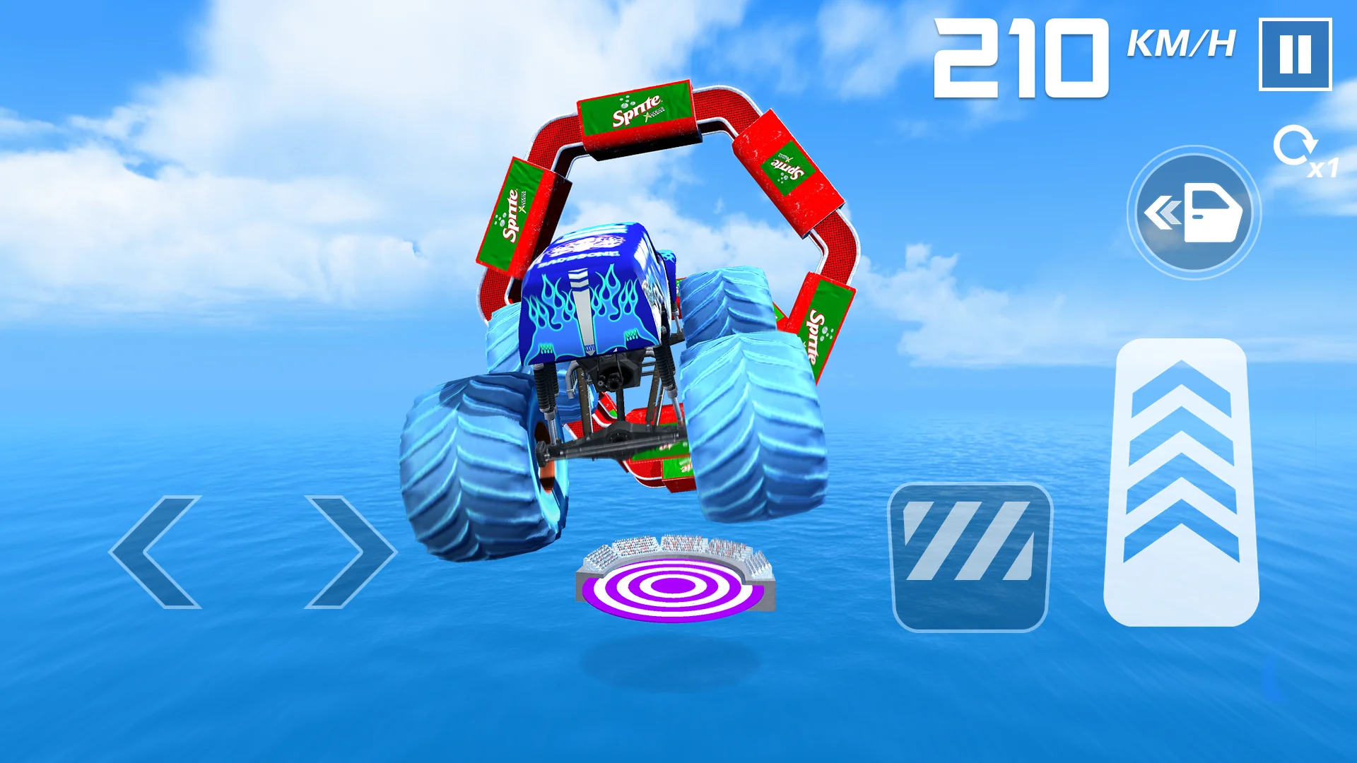 Monster Truck Stunt Racing скриншот 8