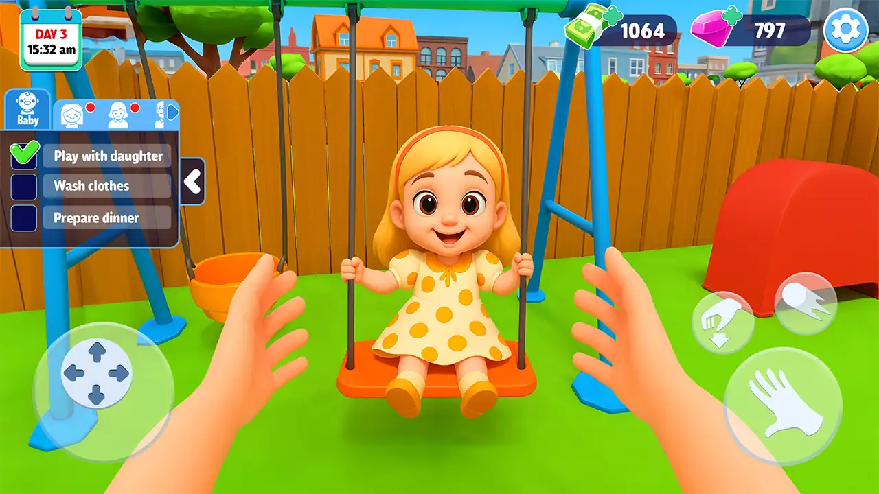 Captura de pantalla 5 de Mother Life Simulator: Prank
