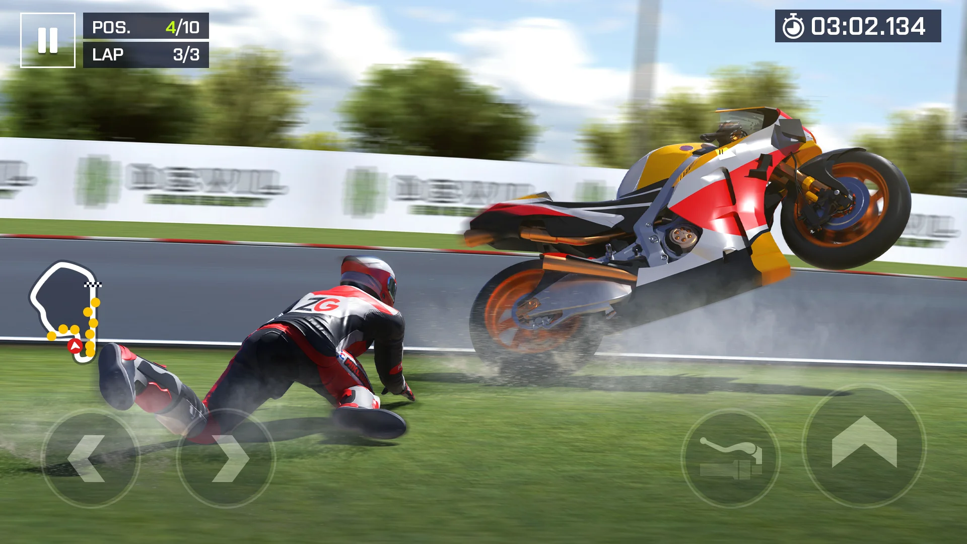 Captura de tela de Moto Rider, Real Bike Racing 2