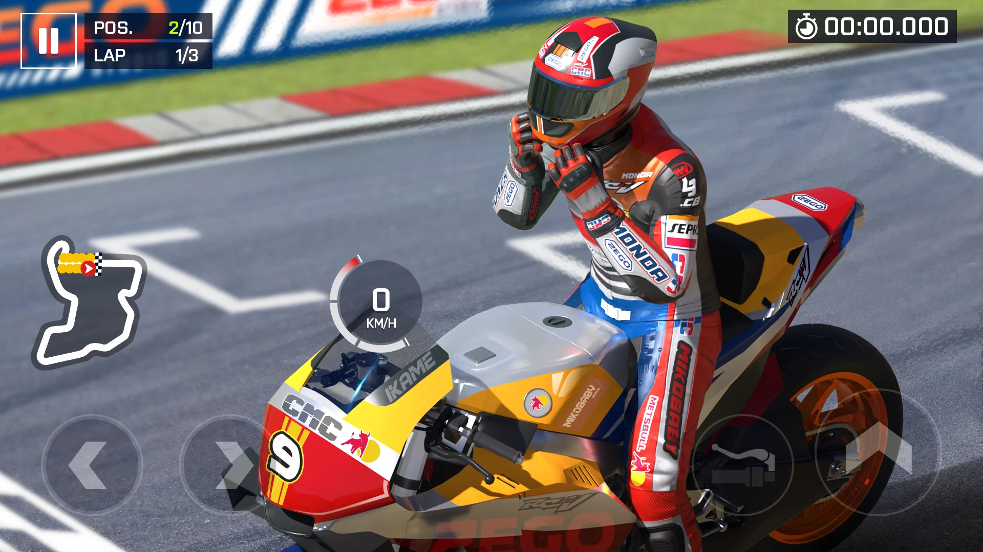Captura de tela de Moto Rider, Real Bike Racing 4