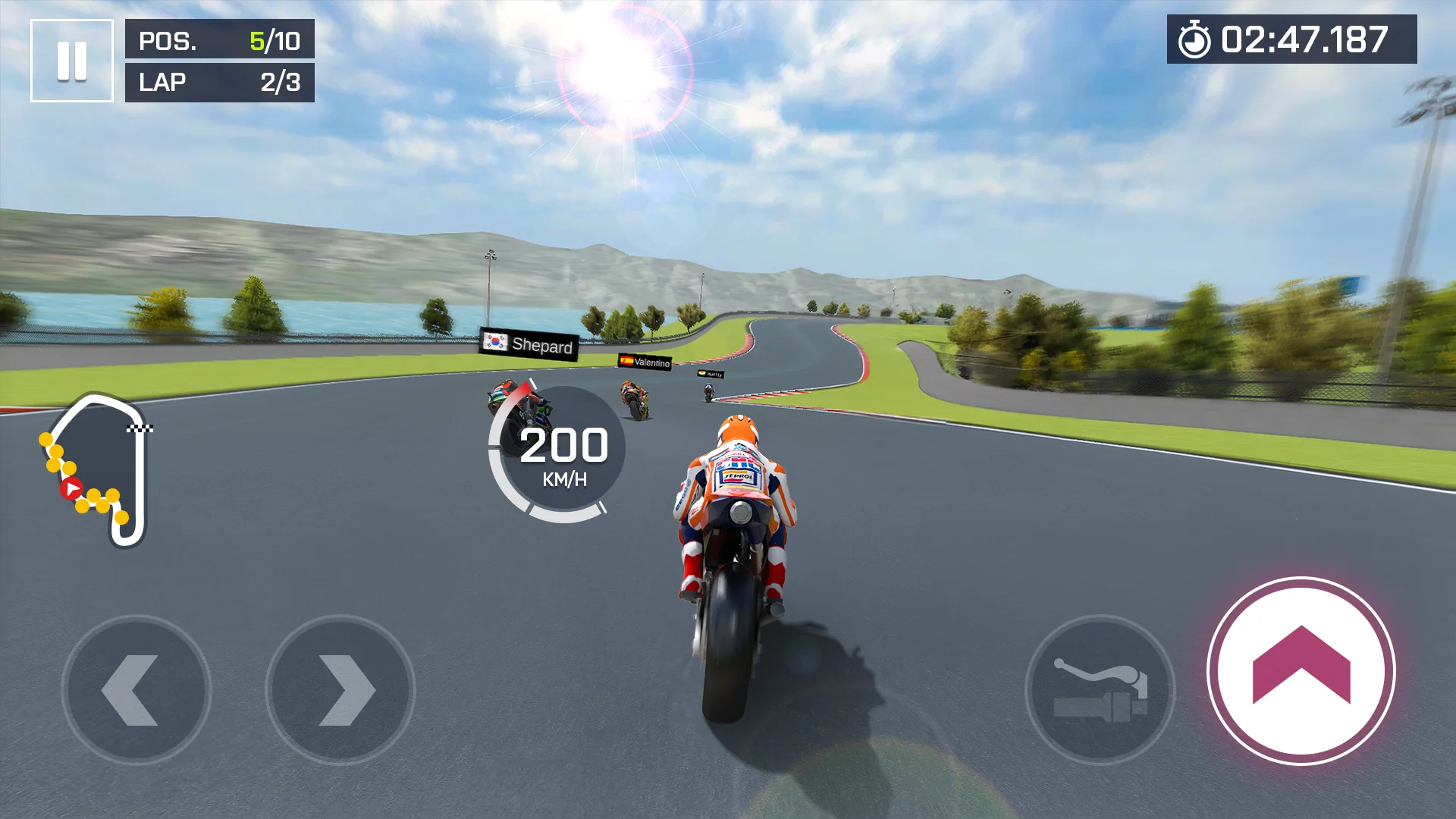 Captura de tela de Moto Rider, Real Bike Racing 6