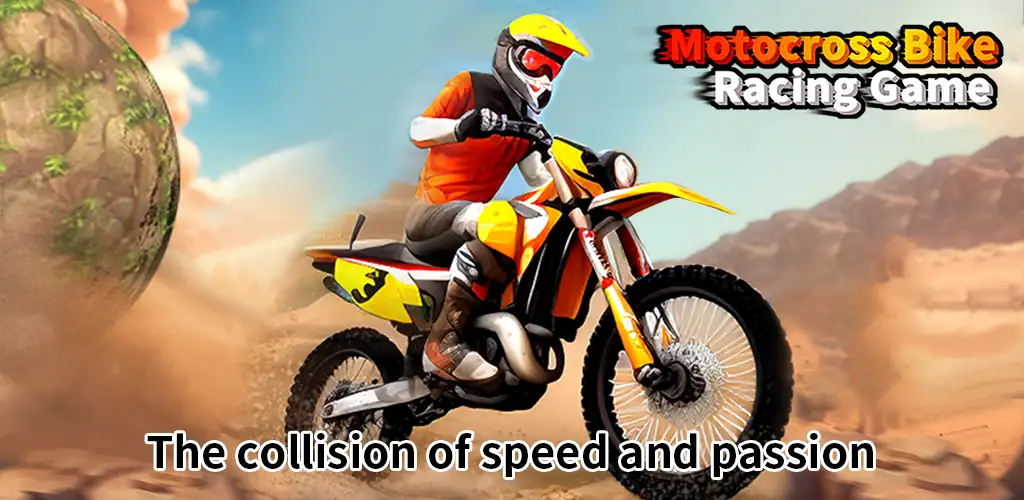 Motocross Bike Racing Game игра обложка для Android