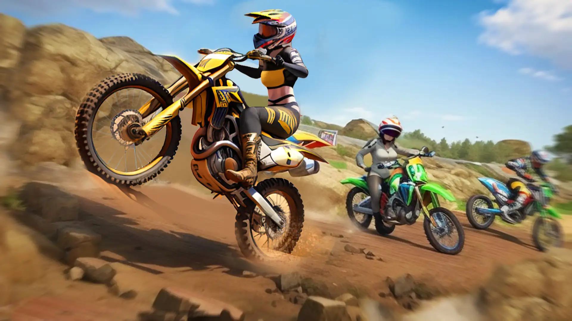 Motocross Bike Racing Game скриншот 4
