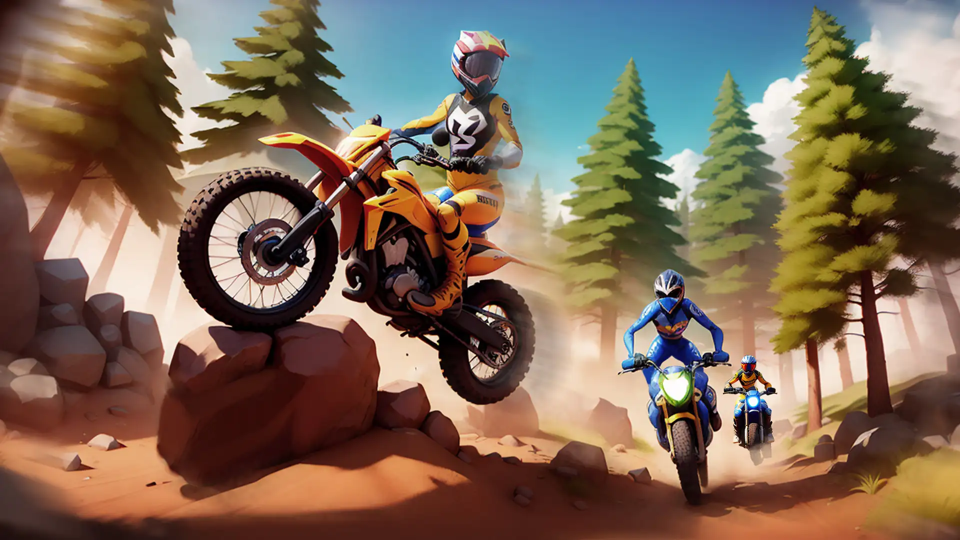 Motocross Bike Racing Game скриншот 5