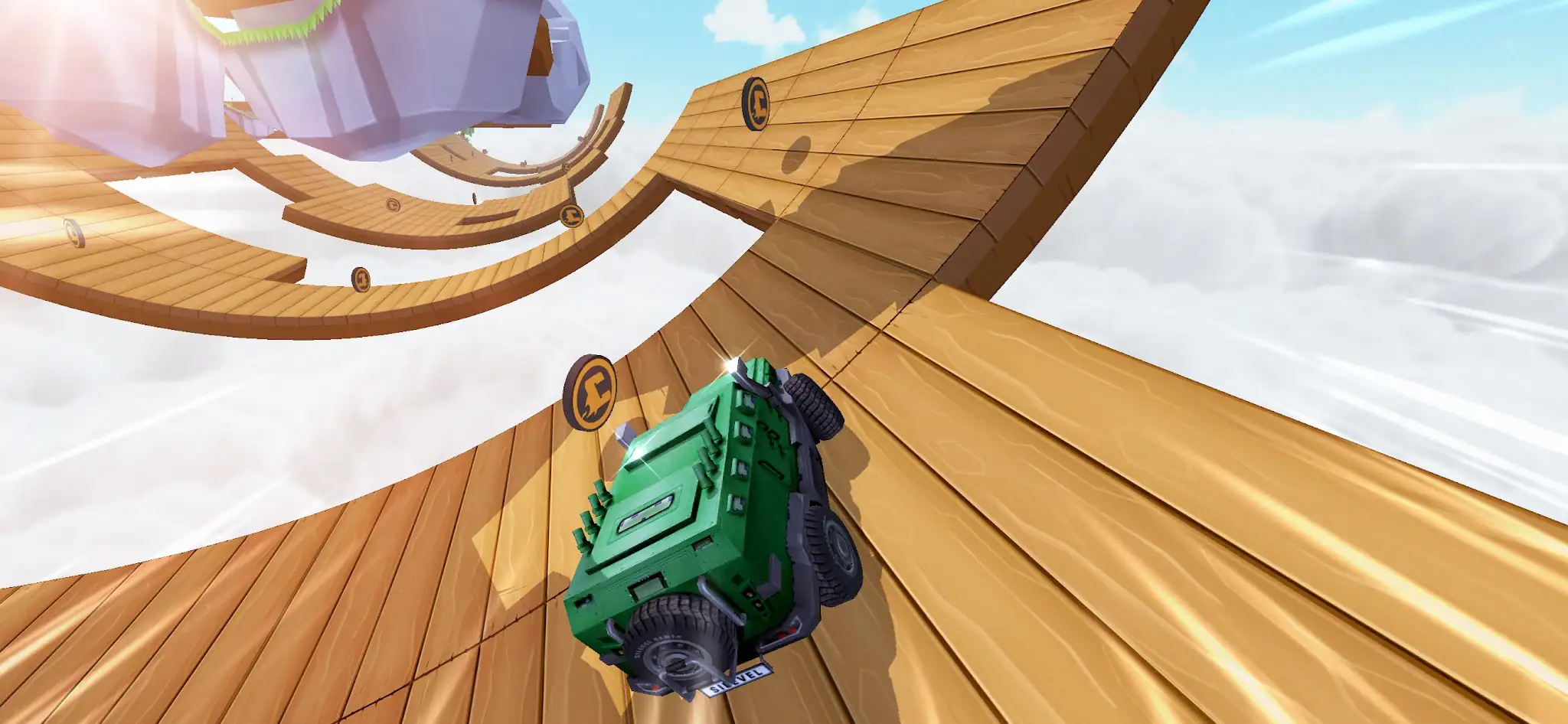Mountain Climb: Stunt Car Game скриншот 4