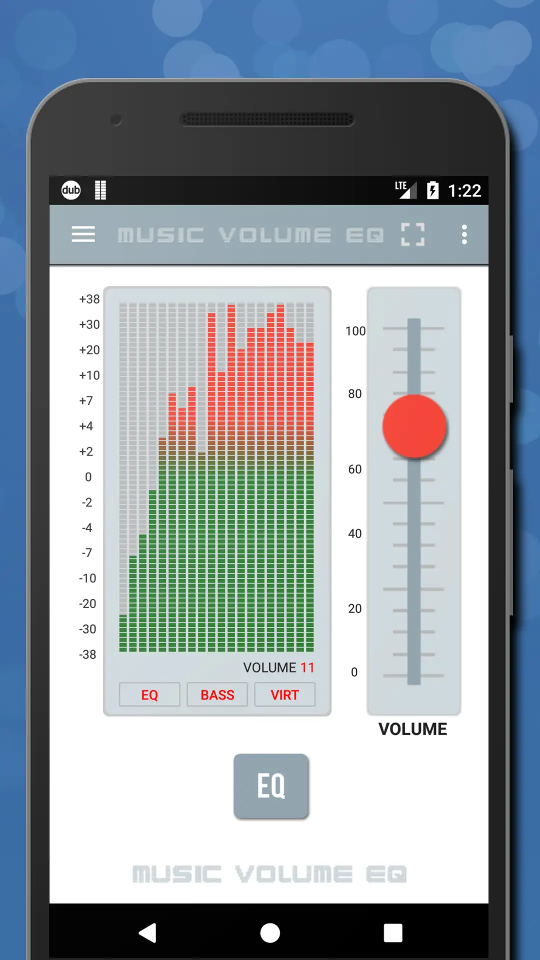 Captura de tela de Musica Volume EQ - Equalizador 6
