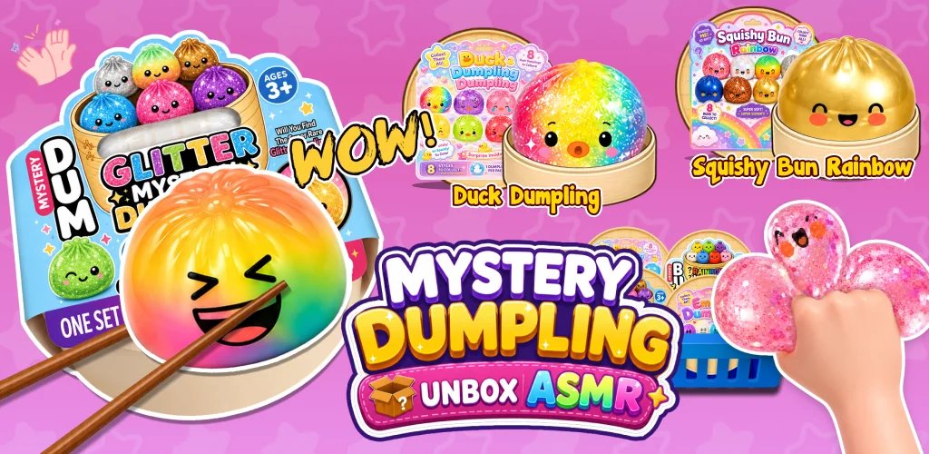 android için Mystery Dumpling: Unbox ASMR oyun kapak resmi