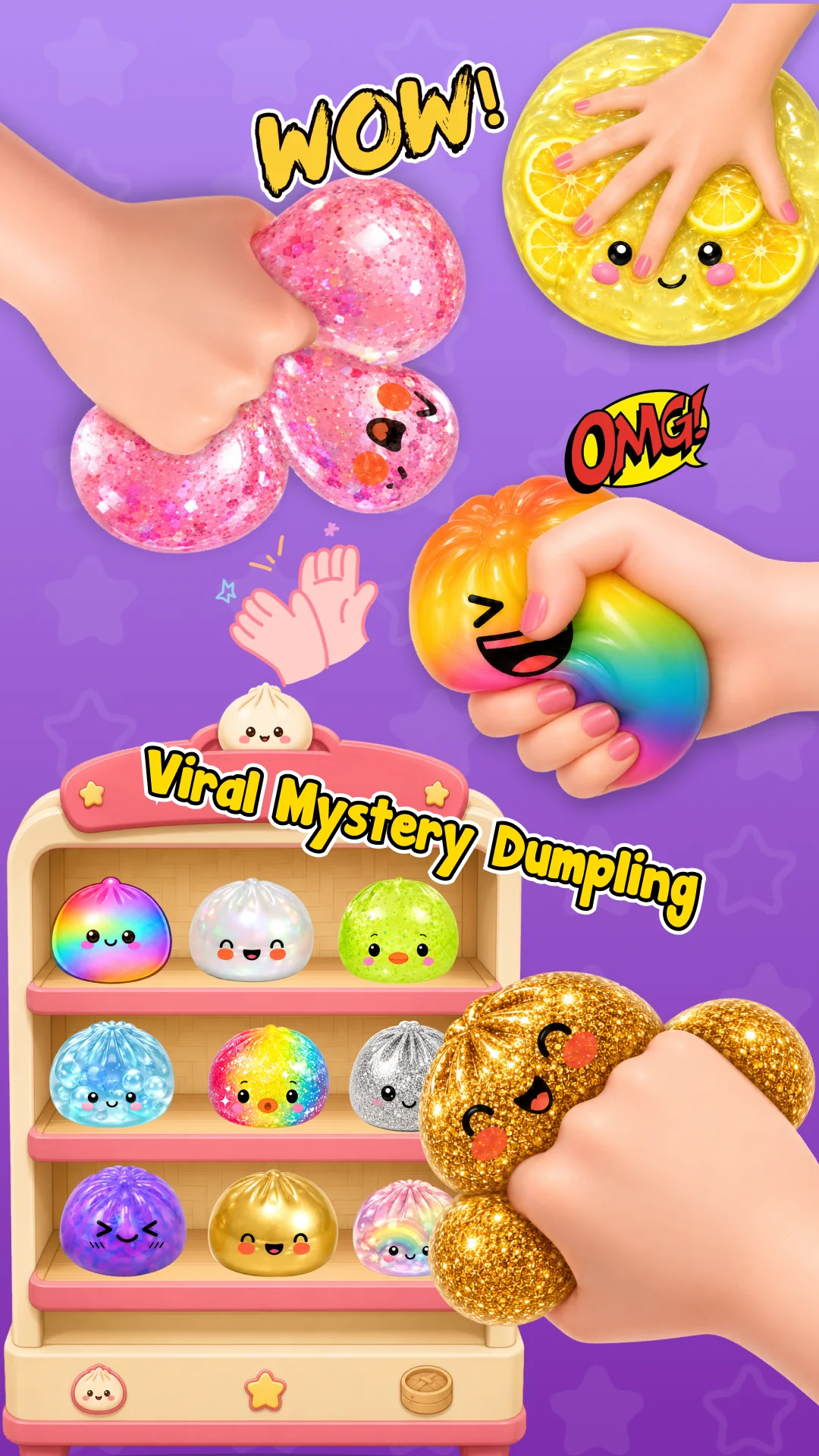 Mystery Dumpling: Unbox ASMR ekran görüntüsü 3
